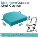 Thick Waterproof Outdoor Chair Cushions Set of 2