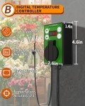 1500W Outdoor Heater with Digital Thermostat
