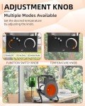 1500W Outdoor Heater with Digital Thermostat
