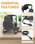 1500W Outdoor Heater with Digital Thermostat