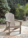 Light Brown Adirondack Chair for Outdoor Relaxation