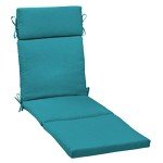 Lake Blue Outdoor Chaise Cushion – 21"x72