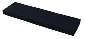 Personalized Outdoor Bench Cushion – Black