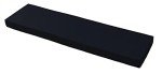 Personalized Outdoor Bench Cushion – Black