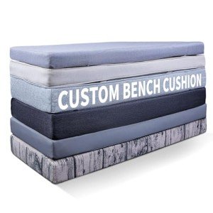 Custom Non-Slip Bench Cushion for Patio Furniture