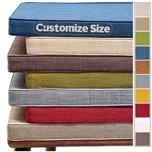 Custom Bench Cushion for Indoor/Outdoor Patio Use