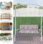 Waterproof Swing Cushion for 2-3 Seaters