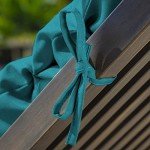 Lake Blue Outdoor Chaise Cushion – 21"x72