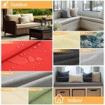 Customizable Bench Cushion for Indoor/Outdoor Use