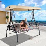 Waterproof Swing Cushion for 2-3 Seaters