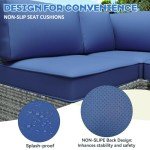Outdoor Water-Resistant Cushions for Patio Furniture
