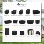 LSongSKY Waterproof Patio Chair Covers - 2 Pack