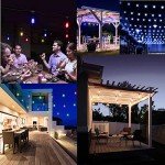 Smart 98Ft RGBW Waterproof Patio String Lights