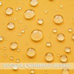 Set of 2 Yellow Outdoor Pillow Covers, 18x18 Inch