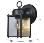 Preston Outdoor Wall Mount Lantern Sconce