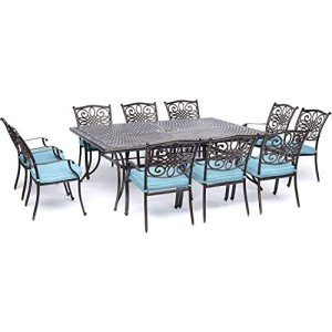 Hanover Traditions 11-Piece Patio Dining Set