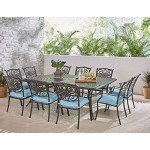 Hanover Traditions 11-Piece Patio Dining Set
