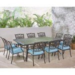 Hanover Traditions 11-Piece Patio Dining Set