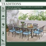 Hanover Traditions 11-Piece Patio Dining Set