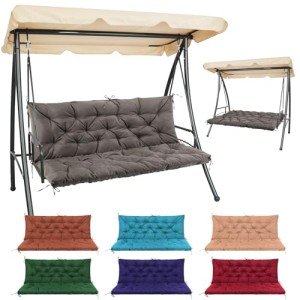 Dark Gray Outdoor Cushions for Patio Furniture