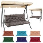 Dark Gray Outdoor Cushions for Patio Furniture