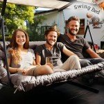 Dark Gray Outdoor Cushions for Patio Furniture