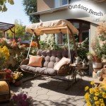 Dark Gray Outdoor Cushions for Patio Furniture
