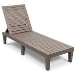 VINGLI Adjustable Waterproof Chaise Lounge Chair