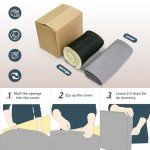 Custom Waterproof Outdoor Bench Cushion with Handles