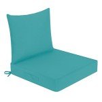 Teal Deep Seat Waterproof Patio Chair Cushions
