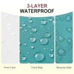 Teal Deep Seat Waterproof Patio Chair Cushions