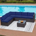 14-Pack Waterproof Patio Cushion Covers Set