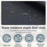 14-Piece Waterproof Patio Cushion Covers Set