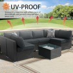 14-Piece Waterproof Patio Cushion Covers Set