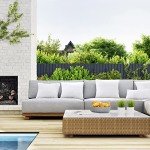 Codi 12x20 Outdoor Lumbar Pillow Inserts - Set of 2