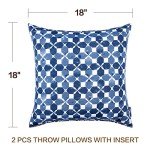 Waterproof Outdoor Throw Pillows - Set of 2
