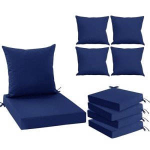 Outdoor Waterproof Cushions for Patio Furniture - Set of 4