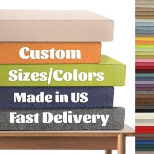 Custom Bench Cushion for Indoor/Outdoor Use
