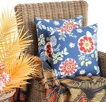 Waterproof 18x18 Outdoor Throw Pillow Set of 2
