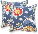 Waterproof 18x18 Outdoor Throw Pillow Set of 2