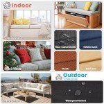 Custom Bench Cushion for Indoor/Outdoor Use