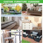 Custom Bench Cushion for Indoor/Outdoor Use
