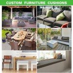 Custom Bench Cushion for Indoor/Outdoor Use