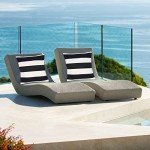 Tiggell 4 Pack Outdoor Waterproof Pillow Covers