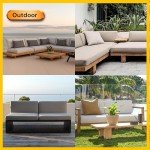 Customizable Waterproof Bench Cushions in 90+ Colors