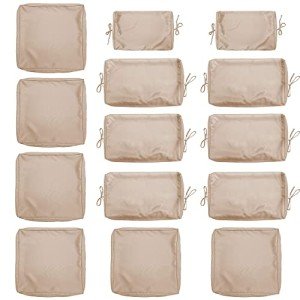 14 Pcs Waterproof Outdoor Cushion Slipcovers