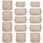 14 Pcs Waterproof Outdoor Cushion Slipcovers