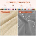 Custom Patio Bench Cushion Covers – 80+ Colors