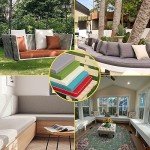 Custom Non-Slip Bench Cushion for Indoor and Patio