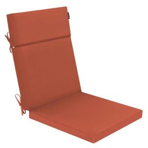 Waterproof High Back Chair Cushion for Outdoors